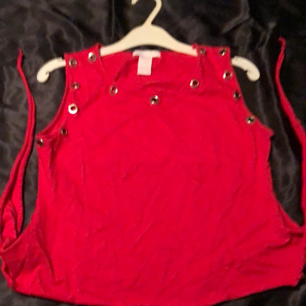 Buffalo David Britton red tank top